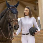 Polo manches longues Equithème Mesh enfant