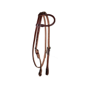 Bridon en cuir 1 oreille 